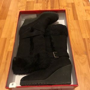 American Eagle Fuzzy Boots
